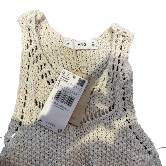 Mango Knit Openwork Sweater Size S - Picture 7 of 8